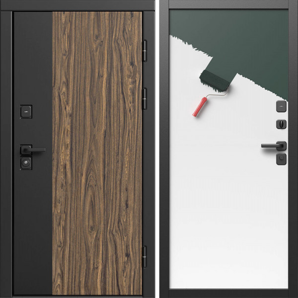 Входная дверь Termo-Door Флэш - Гладкая Панель Под Покраску (грунт)