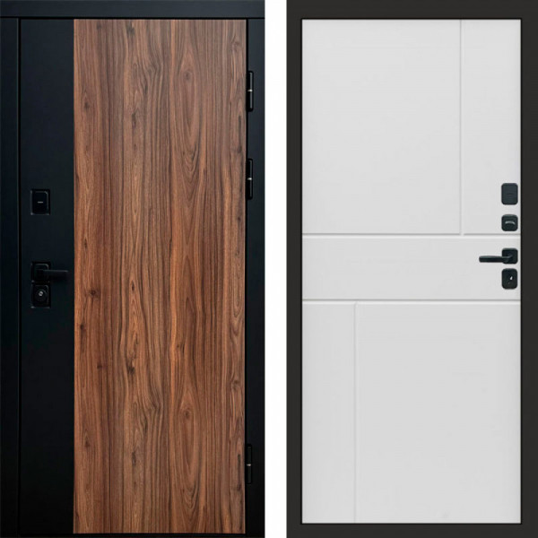 Входная дверь Termo-Door Флэш - Горизонт белый