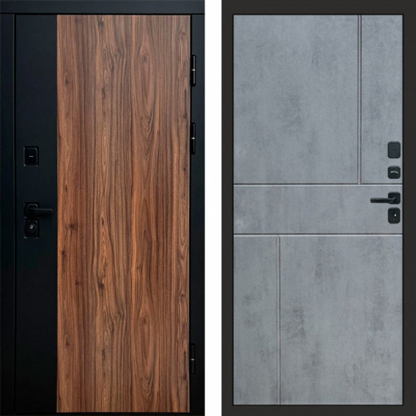 Входная дверь Termo-Door Флэш - Горизонт бетон темный