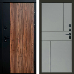 Входная дверь Termo-Door Флэш - Горизонт Grey софт