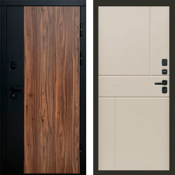Входная дверь Termo-Door Флэш - Горизонт Слоновая кость