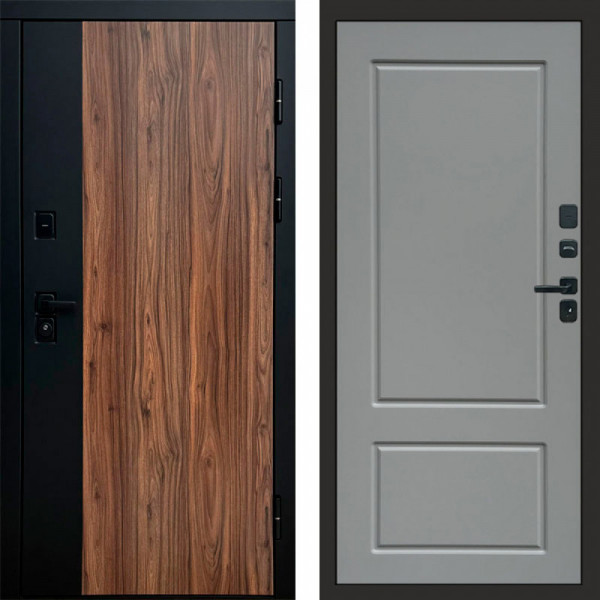 Входная дверь Termo-Door Флэш - Марсель Grey софт