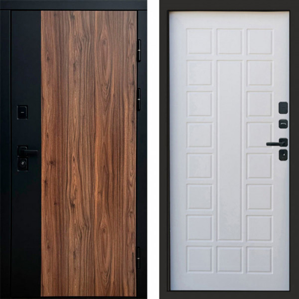 Входная дверь Termo-Door Флэш - Престиж белое дерево