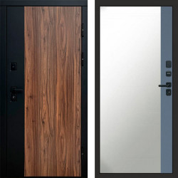 Входная дверь Termo-Door Флэш - Зеркало Фацет Grey софт