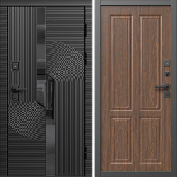 Входная дверь Termo-Door Фрост - Без серии Орех стандарт