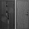 Входная дверь Termo-Door Фрост - Горизонт бетон темный