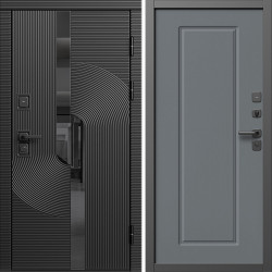 Входная дверь Termo-Door Фрост - Гранд Grey софт