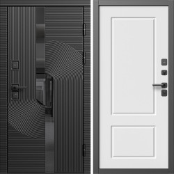 Входная дверь Termo-Door Фрост - Марсель Белый софт