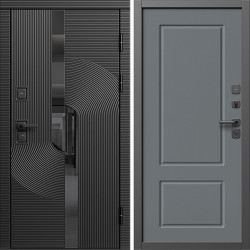 Входная дверь Termo-Door Фрост - Марсель Grey софт