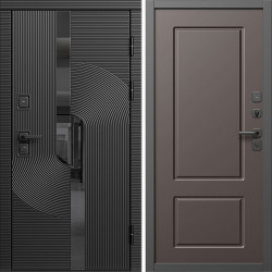 Входная дверь Termo-Door Фрост - Марсель Шоколад