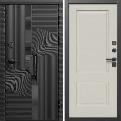 Входная дверь Termo-Door Фрост - Нео Классика Слоновая Кость