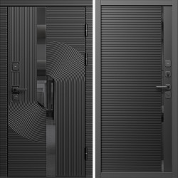 Входная дверь Termo-Door Фрост - Порте black