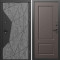 Входная дверь Termo-Door Геометрия Бетон - Марсель Шоколад