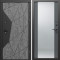 Входная дверь Termo-Door Геометрия Бетон - Зеркало Grey Софт