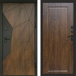 Входная дверь Termo-Door Геометрия Дуб - Гранд Дуб