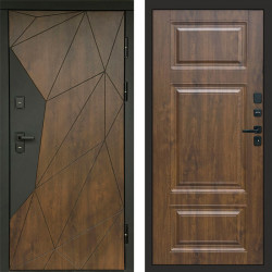 Входная дверь Termo-Door Геометрия Дуб - Лион Дуб