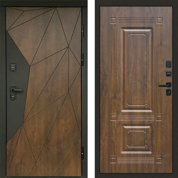 Входная дверь Termo-Door Геометрия Дуб - Мадрид Дуб