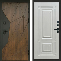 Входная дверь Termo-Door Геометрия Дуб - Мадрид Лиственница