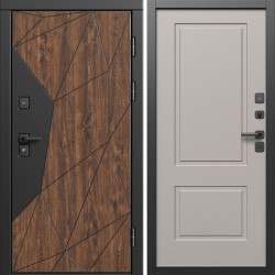 Входная дверь Termo-Door Геометрия Дуб - Нео Классика Капучино