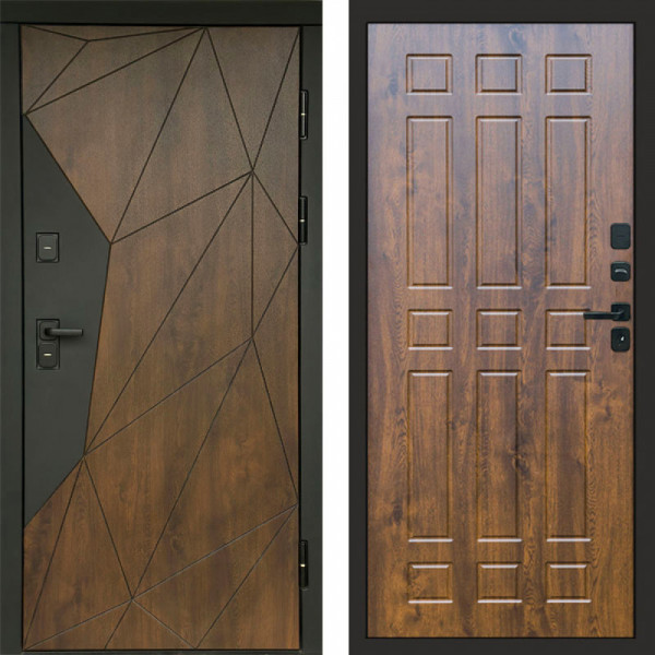 Входная дверь Termo-Door Геометрия Дуб - Спарта дуб