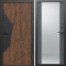 Входная дверь Termo-Door Геометрия Дуб - Зеркало Grey Софт