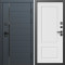 Входная дверь Termo-Door Графит Лайн - Марсель Белый софт
