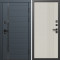 Входная дверь Termo-Door Графит Лайн - Страйп Слоновая Кость