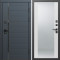 Входная дверь Termo-Door Графит Лайн - Зеркало белый софт