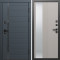 Входная дверь Termo-Door Графит Лайн - Зеркало Люмис Капучино