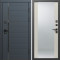 Входная дверь Termo-Door Графит Лайн - Зеркало Слоновая кость