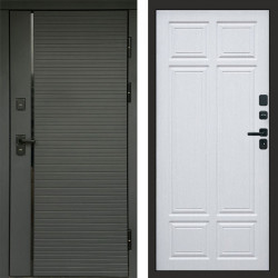 Входная дверь Termo-Door Графит Line - Без серии Лиственница премиум