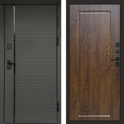 Входная дверь Termo-Door Графит Line - Гранд Дуб