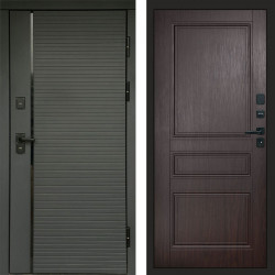 Входная дверь Termo-Door Графит Line - Классика венге