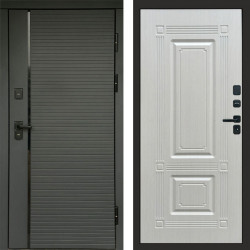 Входная дверь Termo-Door Графит Line - Мадрид Лиственница