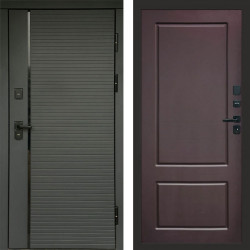 Входная дверь Termo-Door Графит Line - Марсель Шоколад