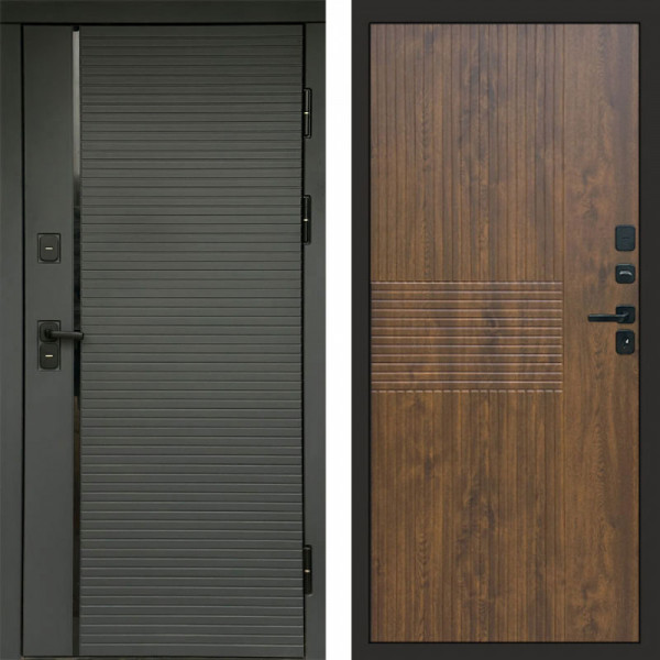 Входная дверь Termo-Door Графит Line - Мастино Дуб