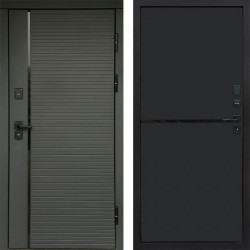 Входная дверь Termo-Door Графит Line - Нео Black