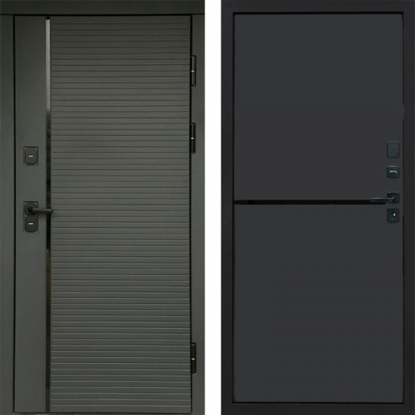 Входная дверь Termo-Door Графит Line - Нео Графит