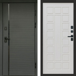 Входная дверь Termo-Door Графит Line - Престиж бежевый матовый