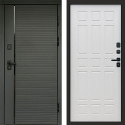 Входная дверь Termo-Door Графит Line - Спарта лиственница