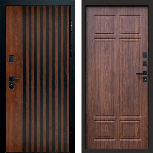 Входная дверь Termo-Door Кантри - Без серии Орех премиум