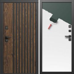 Входная дверь Termo-Door Кантри - Гладкая Панель Под Покраску (грунт)