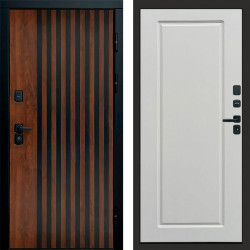 Входная дверь Termo-Door Кантри - Гранд Белый софт