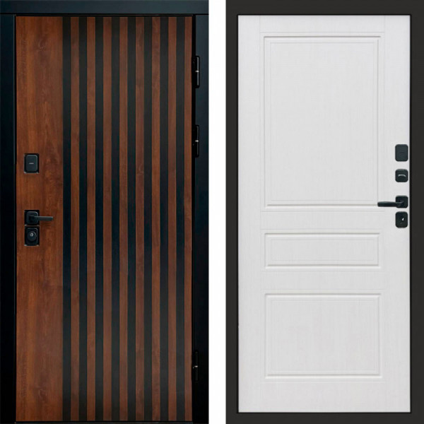 Входная дверь Termo-Door Кантри - Классика белое дерево