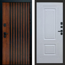 Входная дверь Termo-Door Кантри - Мадрид Белый софт