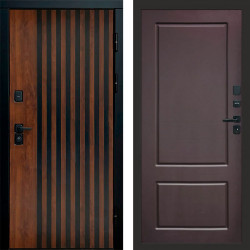 Входная дверь Termo-Door Кантри - Марсель Шоколад