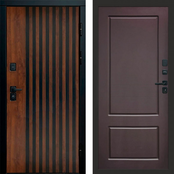 Входная дверь Termo-Door Кантри - Марсель Шоколад