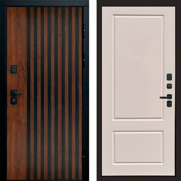 Входная дверь Termo-Door Кантри - Марсель Слоновая кость