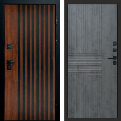 Входная дверь Termo-Door Кантри - Мастино Бетон темный