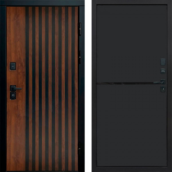 Входная дверь Termo-Door Кантри - Нео Black